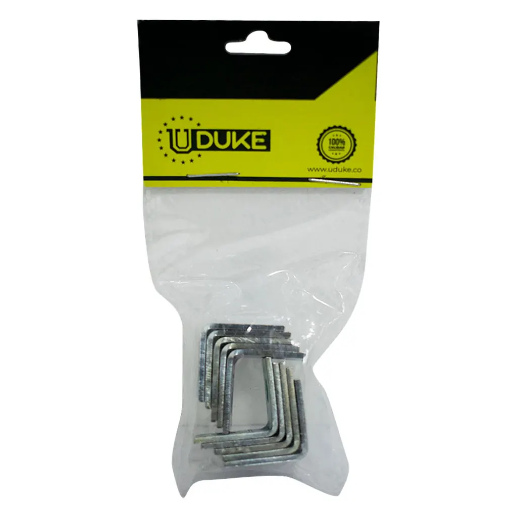 ANGULO 3/4" METALICO PQT X 10 UDUKE