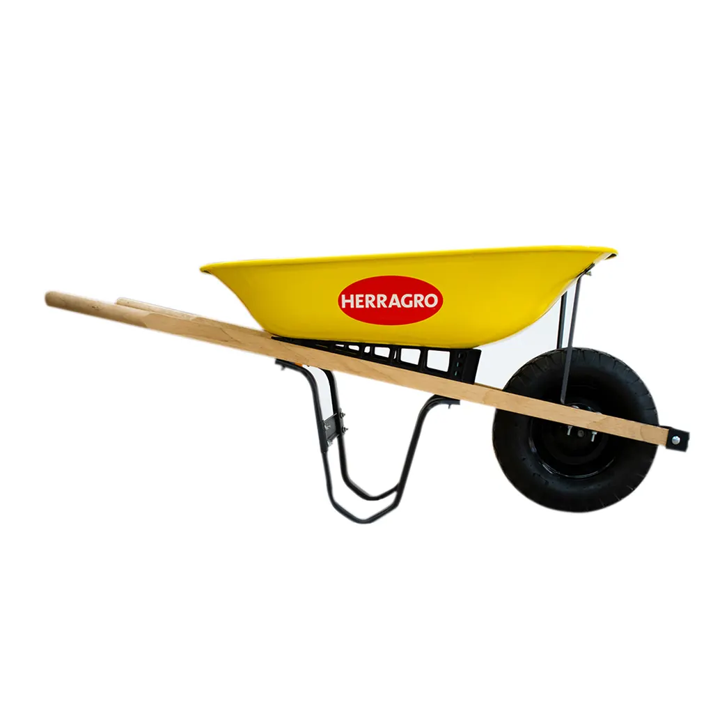 BUGUI HERRAGRO PLATON AMARILLO METALICO 3000 (LLANTA ANTIPINCHAZO) (17300006)