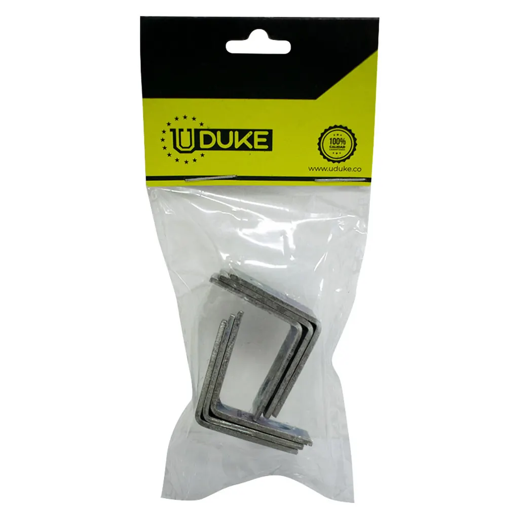 ANGULO 1 METALICO PQT X 6 UDUKE