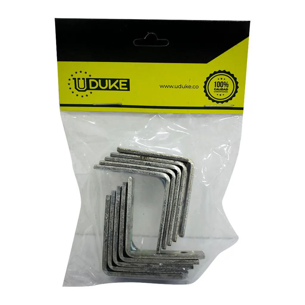 ANGULO 1 1/4 METALICO PQT X 10 UDUKE