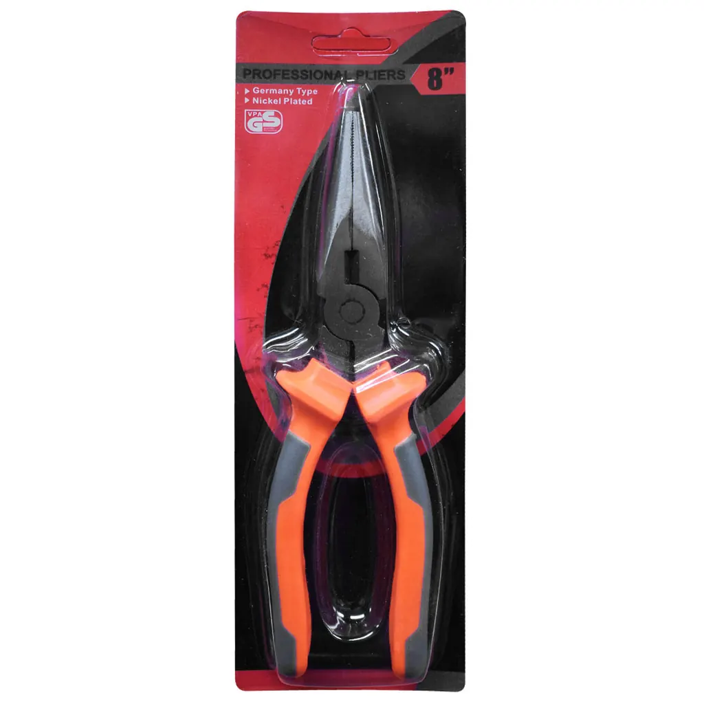 PINZA NARANJA-GRIS # 8 (HT80094)