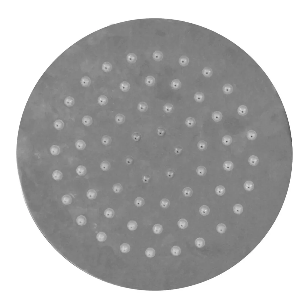 DUCHA REGADERA UDUKE CROMADA ACERO INOXIDABLE 6 REDONDA (HT80133)