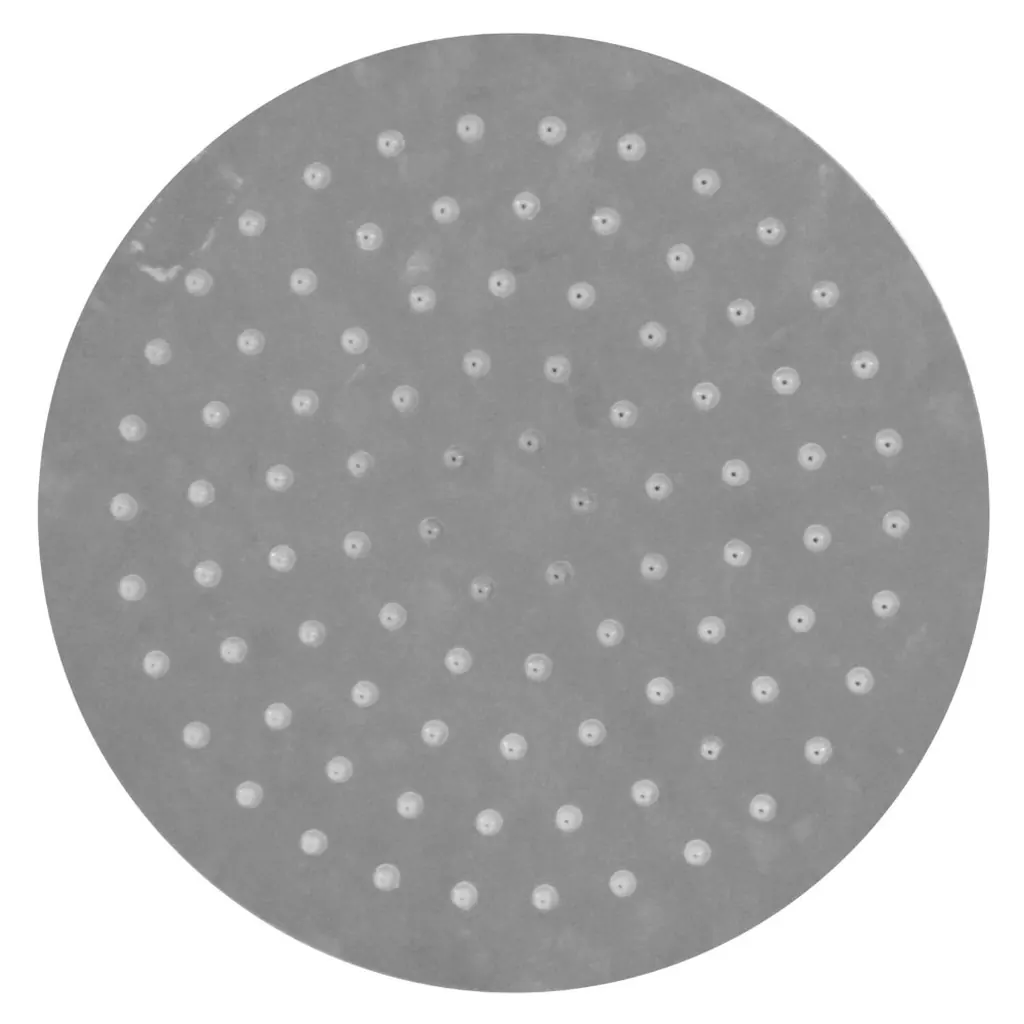 DUCHA REGADERA UDUKE CROMADA ACERO INOXIDABLE 8 REDONDA (HT80134)