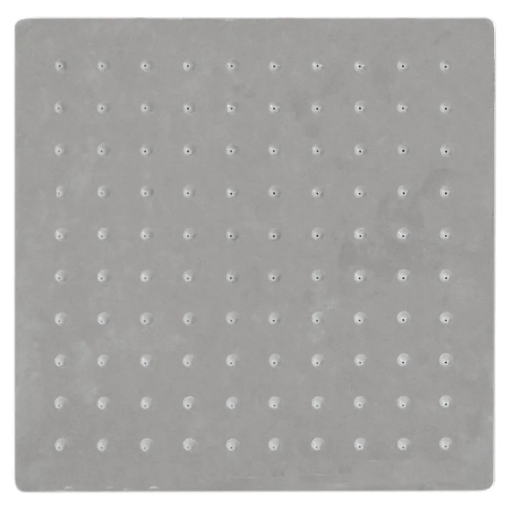 DUCHA REGADERA UDUKE CROMADA ACERO INOXIDABLE 8 CUADRADA (HT80140)