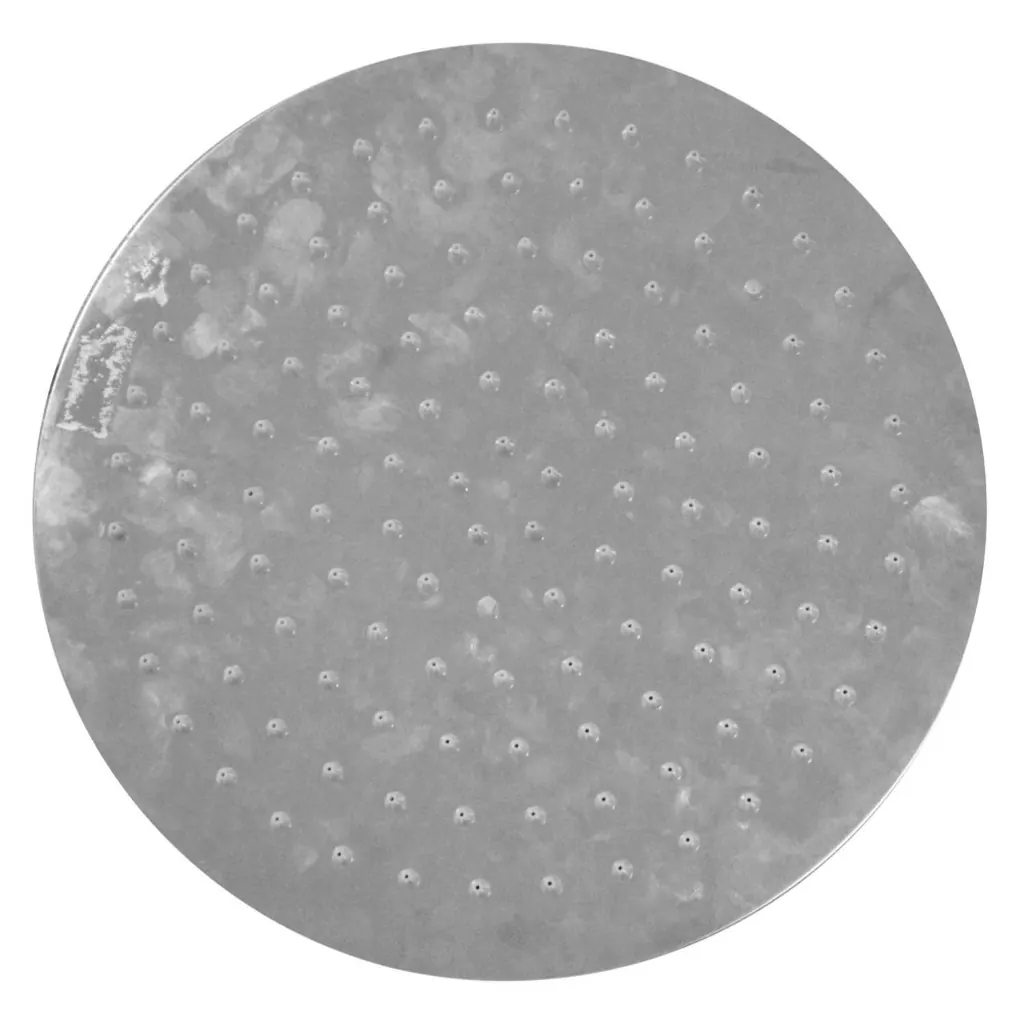 DUCHA REGADERA UDUKE CROMADA ACERO INOXIDABLE 10 REDONDA (HT80146)