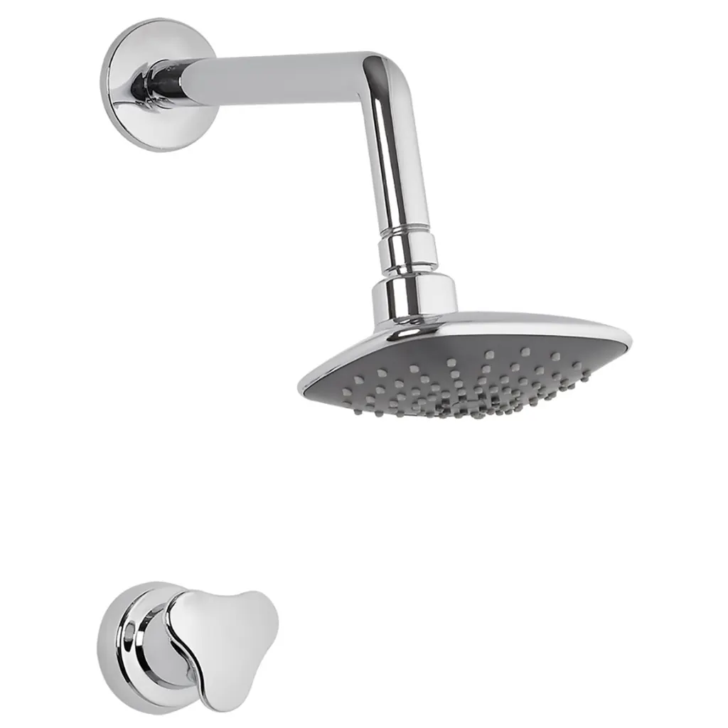 LINEA GRIVAL DUCHA REGADERA + REGISTRO TRICETA ALUVIA (AV4063331) (PAQ X 3)