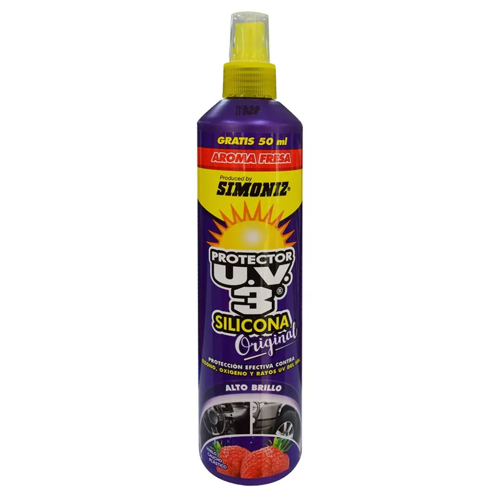 SILICONA PROTECTOR U.V.3 AEROSOL SIMONIZ OLOR FRESA 300ML (3027FR) (103264)
