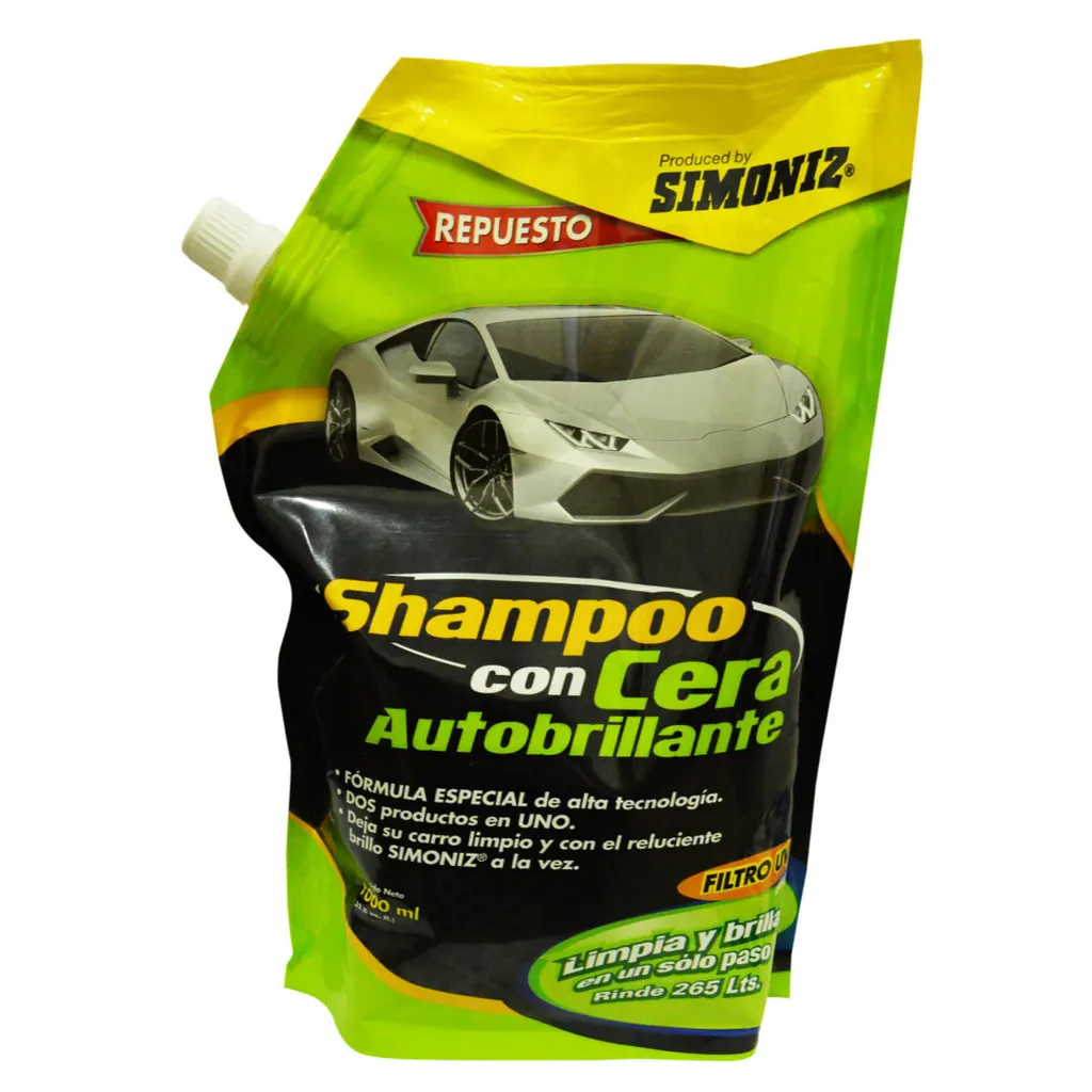 SHAMPOO CON CERA AUTOBRILLANTE SIMONIZ 1000ML (SIM-208609)