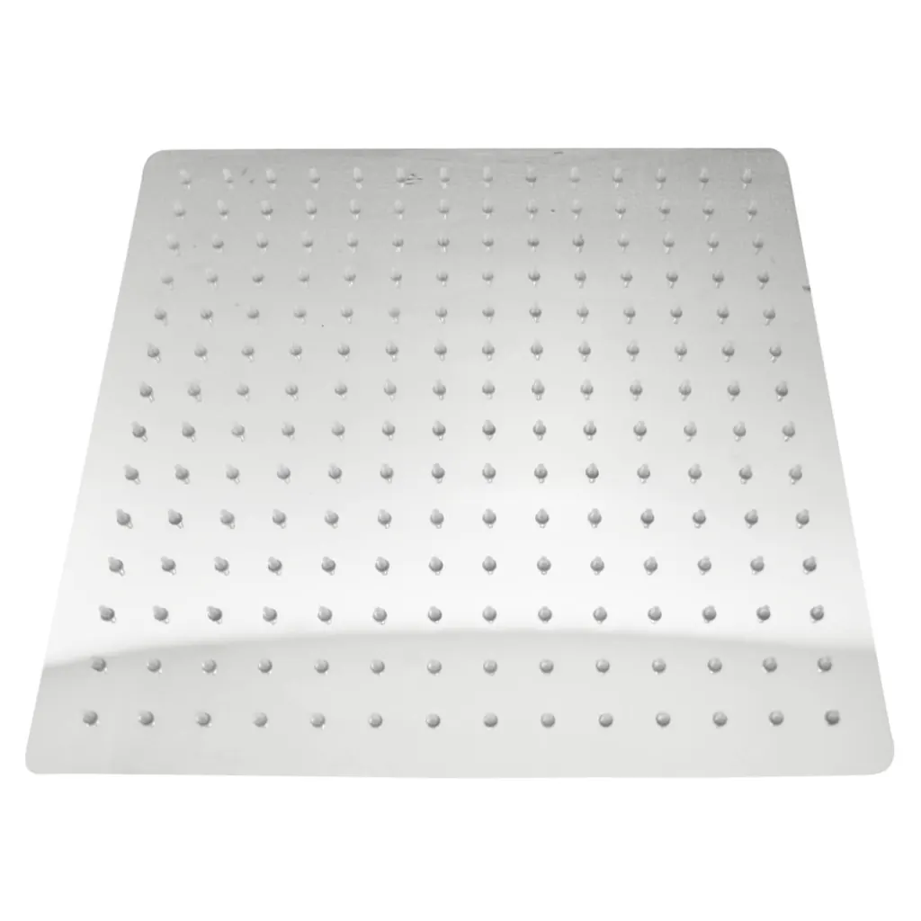 DUCHA REGADERA UDUKE CROMADA ACERO INOXIDABLE 12" CUADRADA (HT80290)