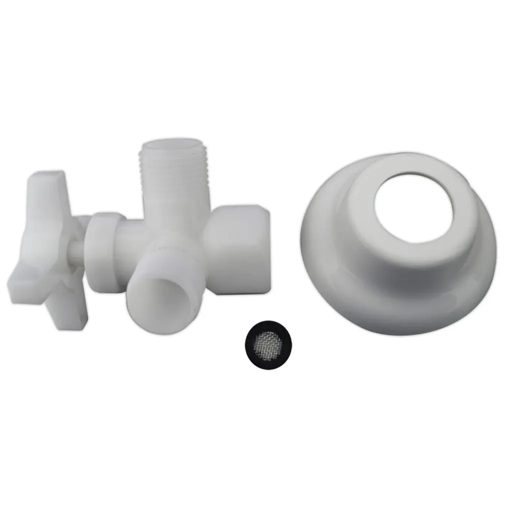 LINEA GRIVAL LLAVE REGULACION DOBLE DE 1/2 BLANCA (967623331) (967620001)
