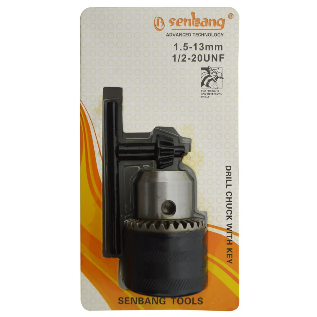 MANDRIL TALADRO 1/2 (13MM) CON LLAVE BLISTER UDUKE (HT80344)