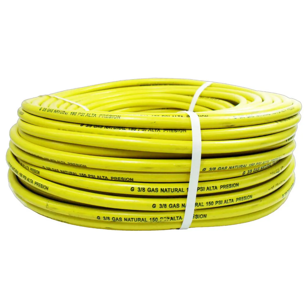 MANGUERA GAS AMARILLA X 100MTS