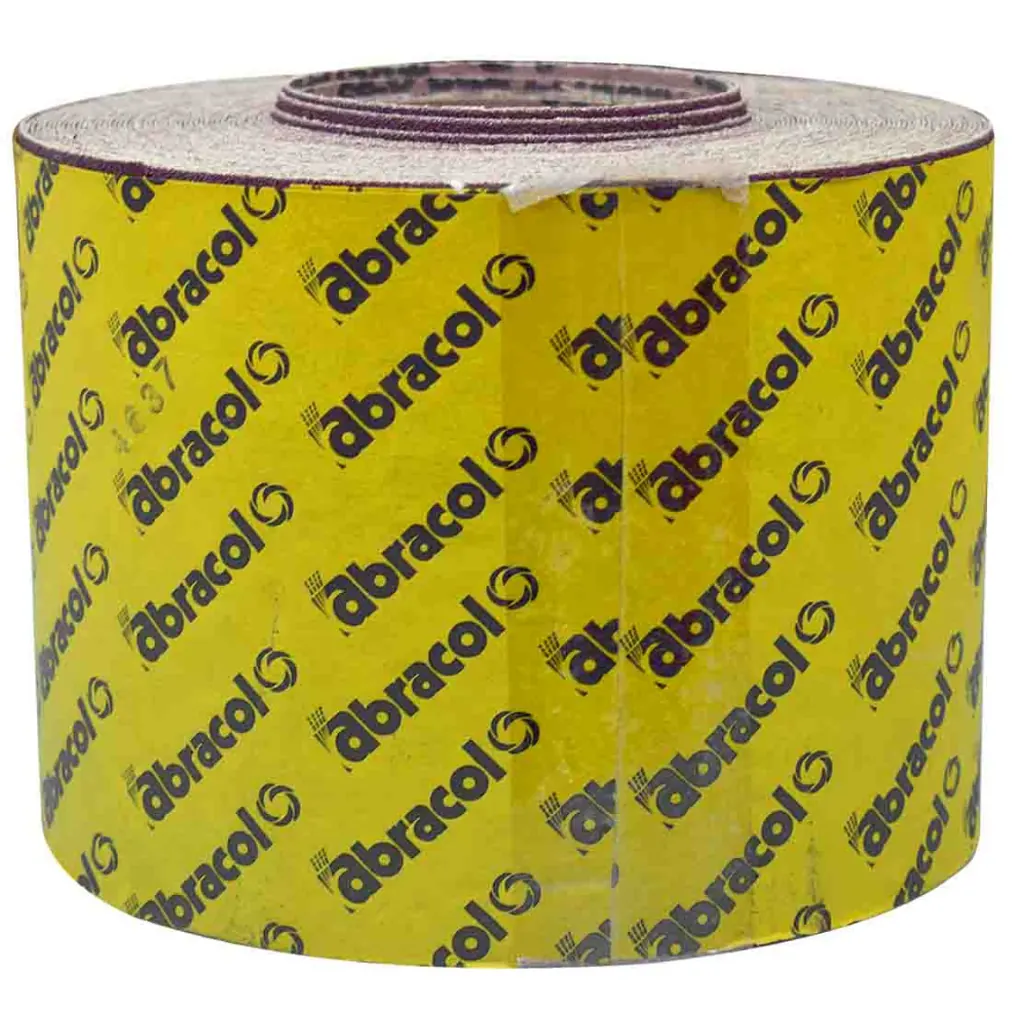 TELA ESMERIL ABRACOL 6 GRANO 80 X 25 MTS (RTRXA0080106)