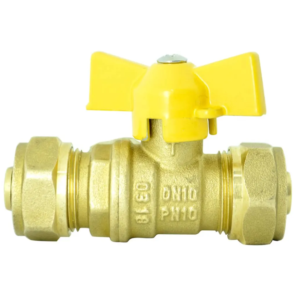LLAVE GAS CHAPOLA AMARILLA PEALPE X HEMBRA (TC368N) (CERTIFICADO) (TC089255)