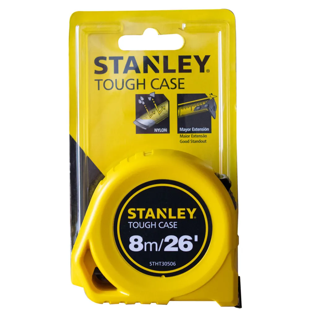METRO X 8 MTS STANLEY HOJA ANCHA (STHT30506-840)