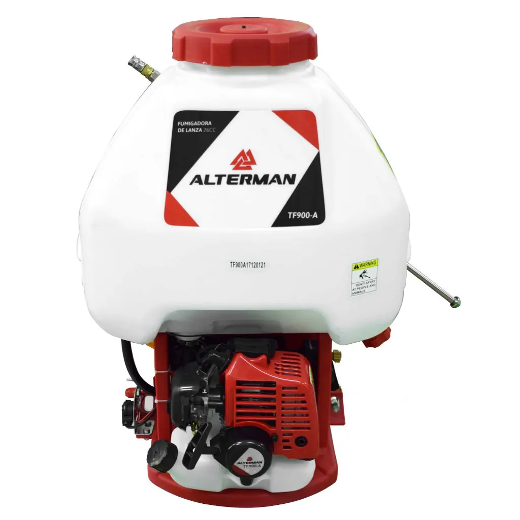 BOMBA FUMIGADORA ALTERMAN DE LANZA 2 TIEMPOS A GASOLINA 25 LITROS 26CC(TF-900-A)(GARANTIA 1 AÑO)(499657)