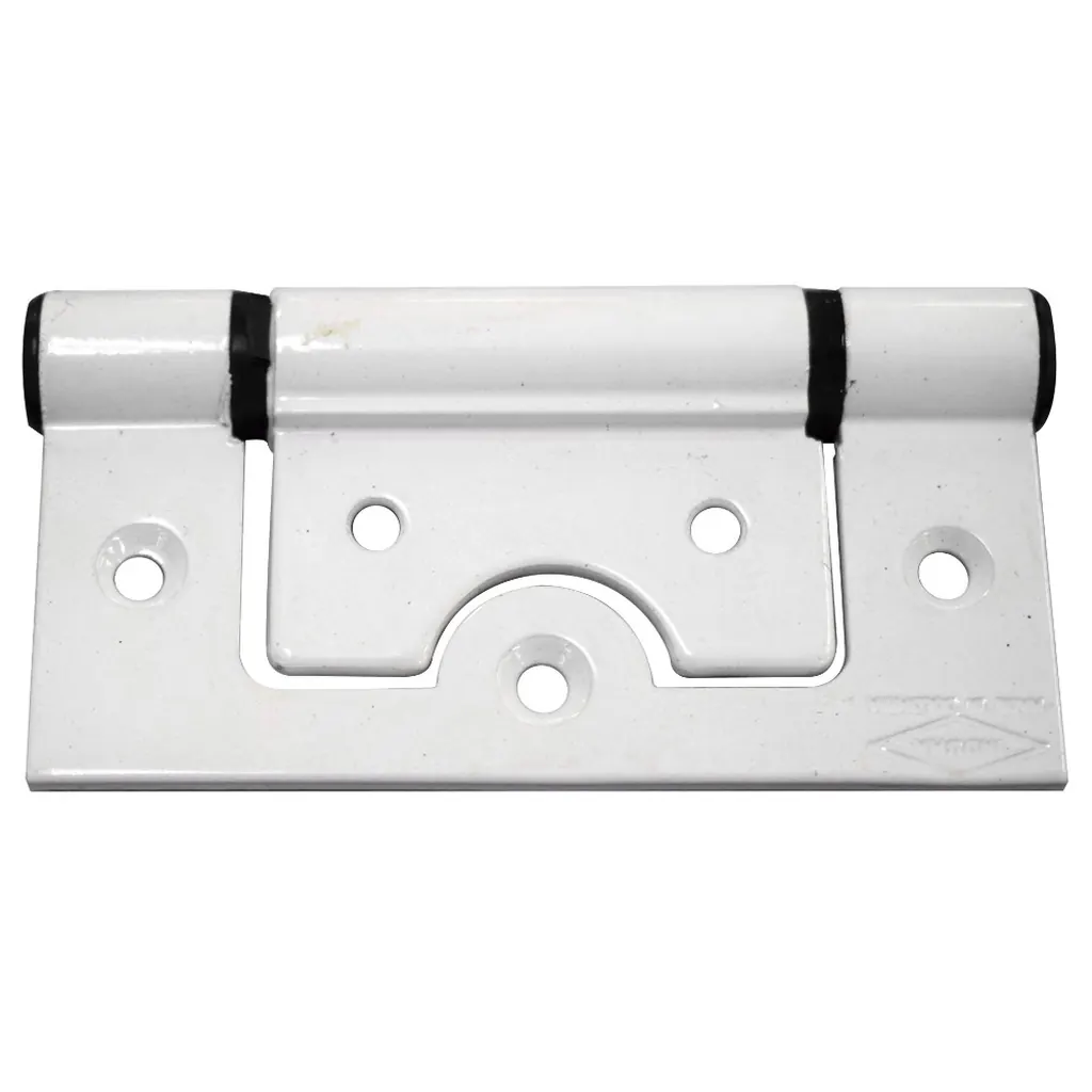 BISAGRA OMEGA ALUMINIO BLANCA INDUMA 3 (CAJITA X DOCENA)T1341-007(T1107-0095)