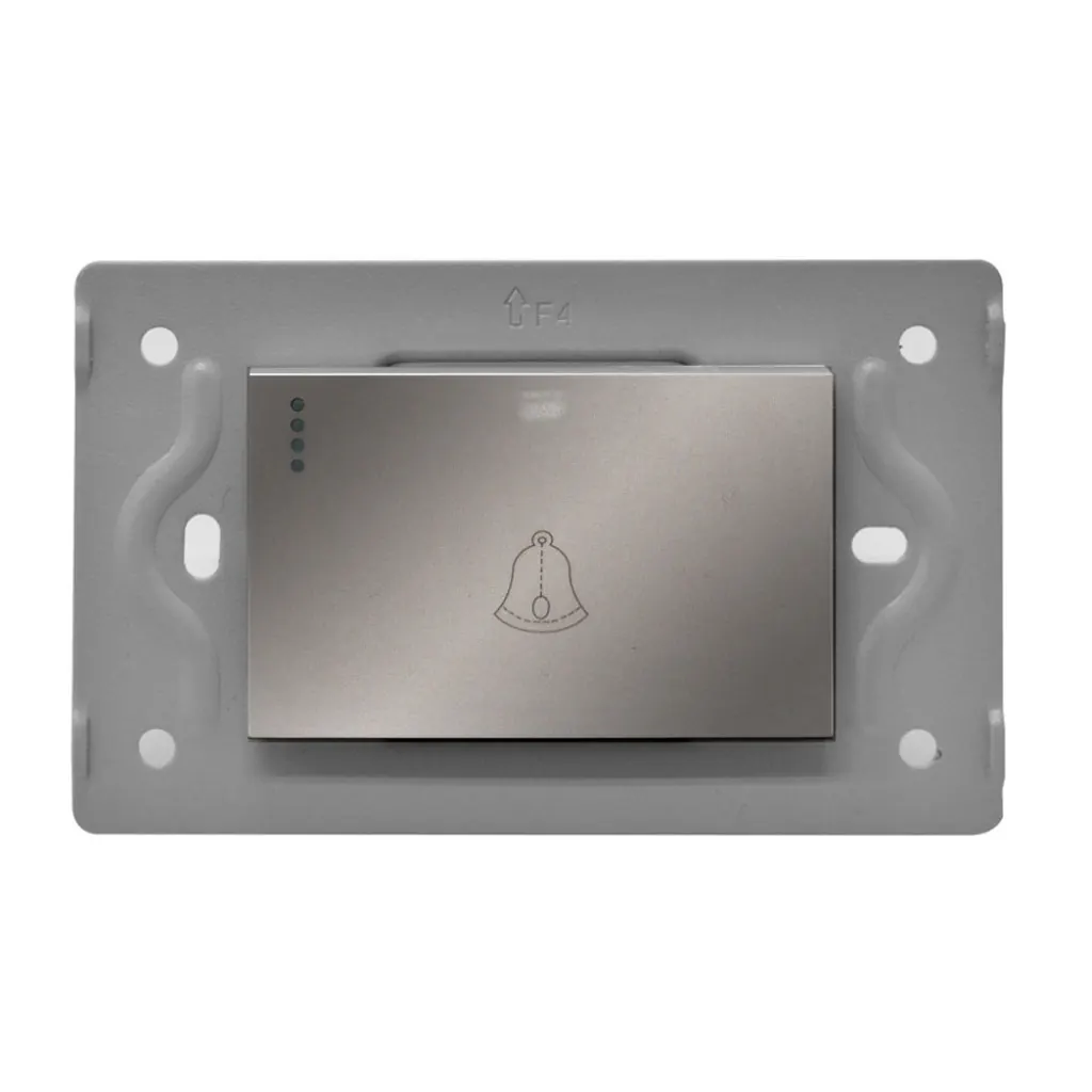 SWICHE TIMBRE LUXOR GRIS INTERCAMBIABLE SIN TAPA DUKE ENERGY (V3-001)
