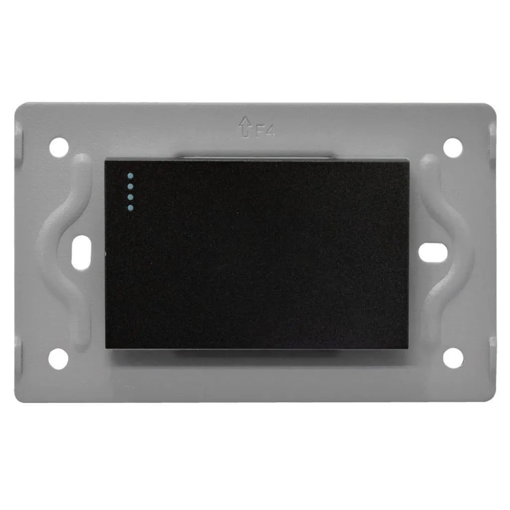 SWICHE SENCILLO LUXOR NEGRA INTERCAMBIABLE SIN TAPA DUKE ENERGY (V17-003)