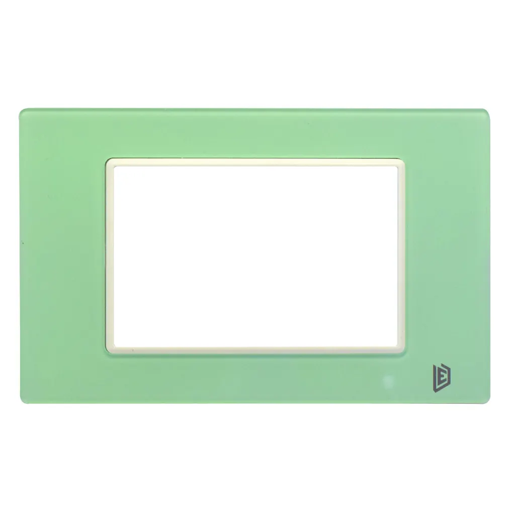 TAPA LUXOR VERDE CRISTAL ACRILICA CUADRADA DUKE ENERGY (V10-02AV)