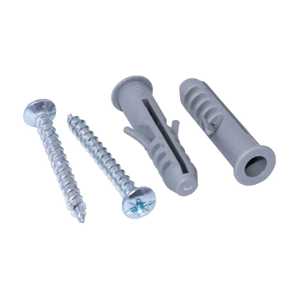CHAZO CON TORNILLO 5/16 PLASTICO PQT X 10 UDUKE