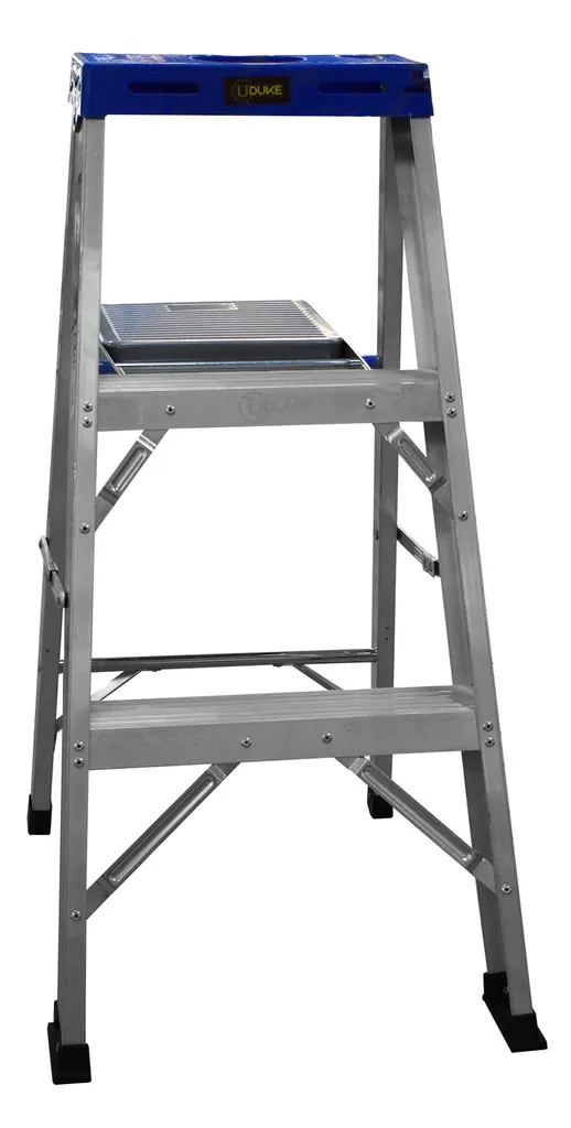 ESCALERA ALUMINIO 2 PELDANOS UDUKE CON PLATAFORMA (HT1312)