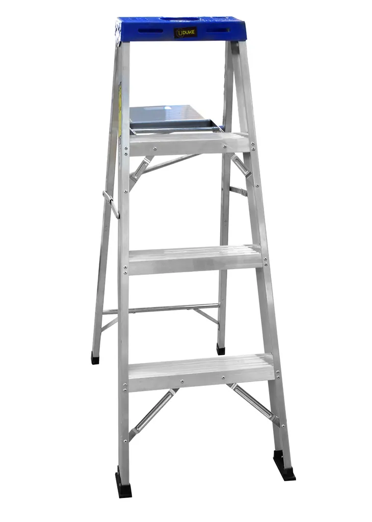 ESCALERA ALUMINIO 3 PELDANOS UDUKE CON PLATAFORMA (HT1313)
