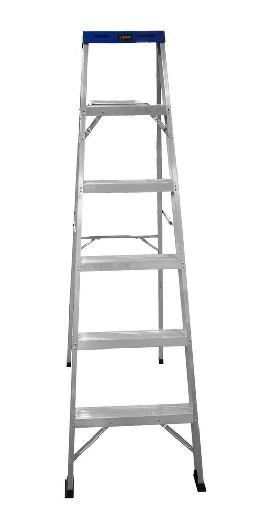 ESCALERA ALUMINIO 5 PELDANOS UDUKE CON PLATAFORMA 170 CMS (HT1315)