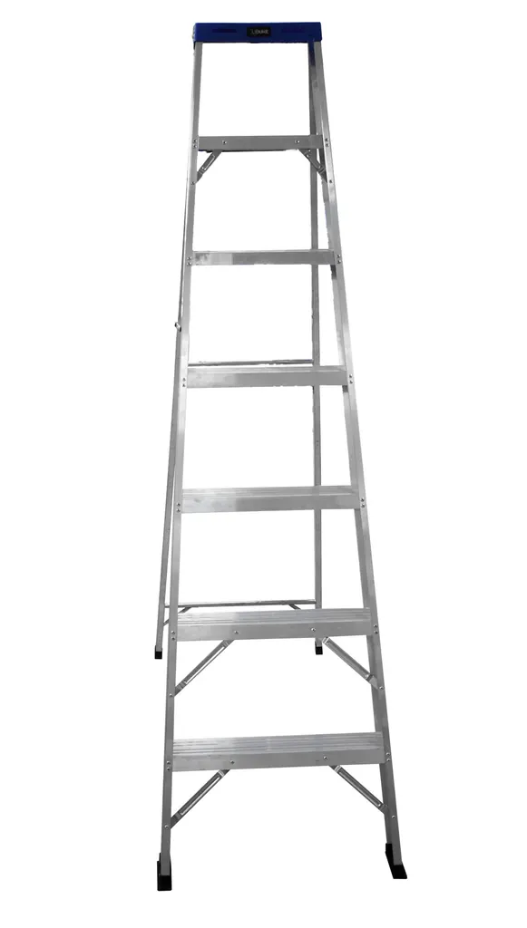 ESCALERA ALUMINIO 6 PELDAÑOS UDUKE CON PLATAFORMA (HT1316)