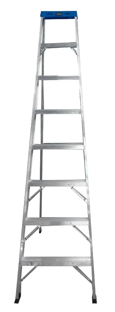 ESCALERA ALUMINIO 7 PELDANOS UDUKE CON PLATAFORMA 227 CMS (HT1317)