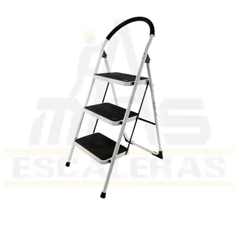 ESCALERA METALICA TUBULAR-ARTICULADA 3 PELDANOS UDUKE (HT1323)