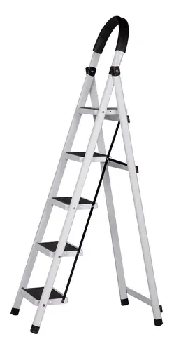 ESCALERA METALICA TUBULAR-ARTICULADA 5 PELDAÑOS UDUKE (HT1325)
