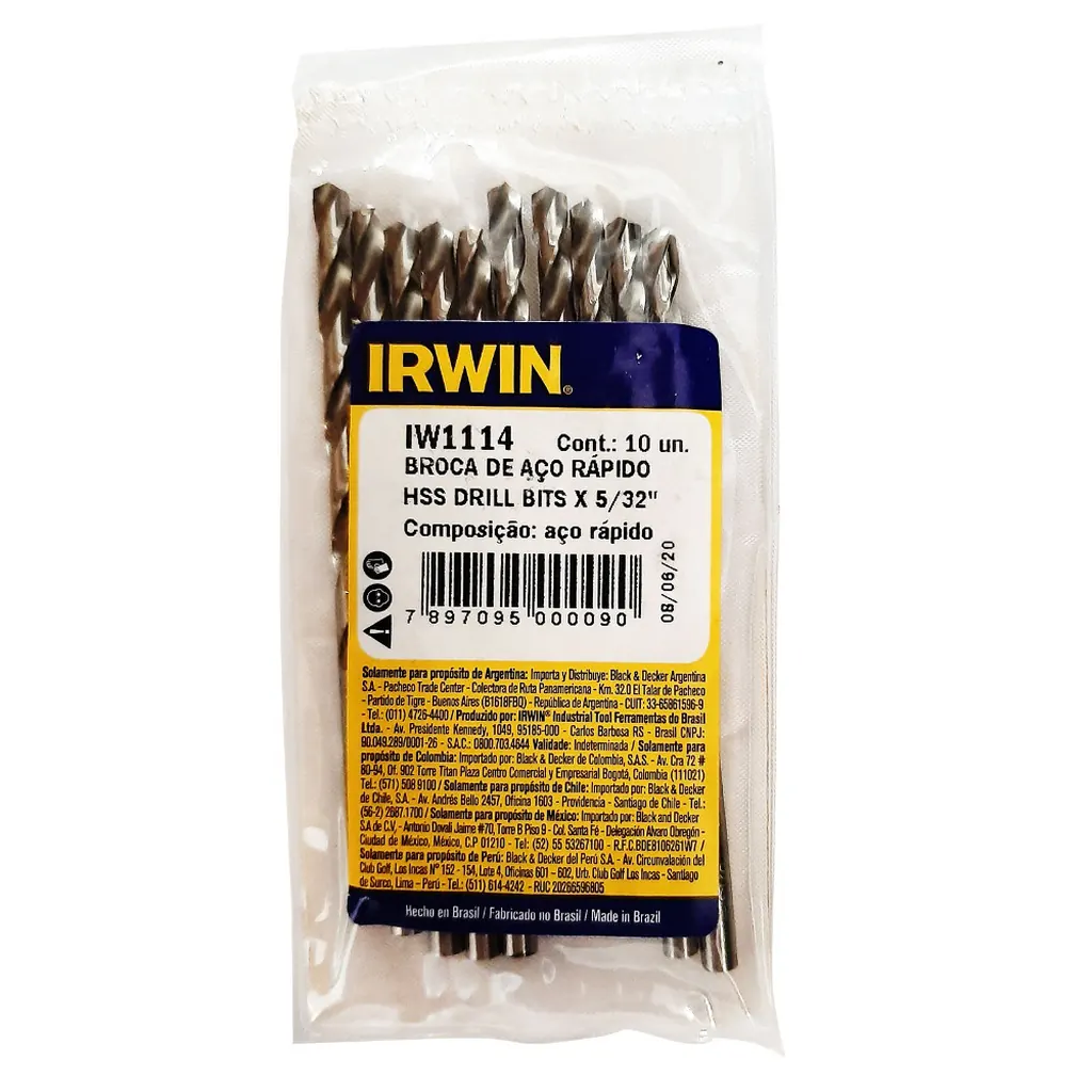BROCA LAMINA IRWIN HSS 5/32 (IW1114)