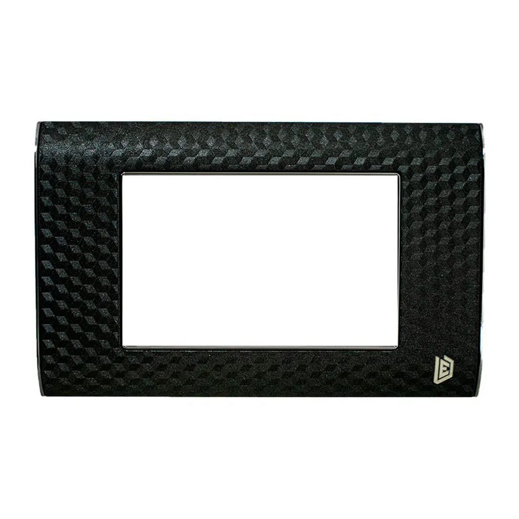 TAPA LUXOR NEGRA CON VISOS 3D DUKE ENERGY (V18-02NN)