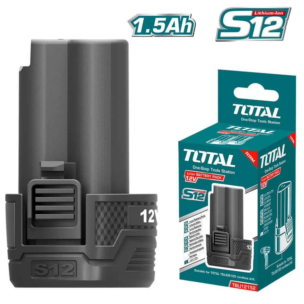 BATERIA 12V ION LITHIUM TOTAL (TBLI12152)