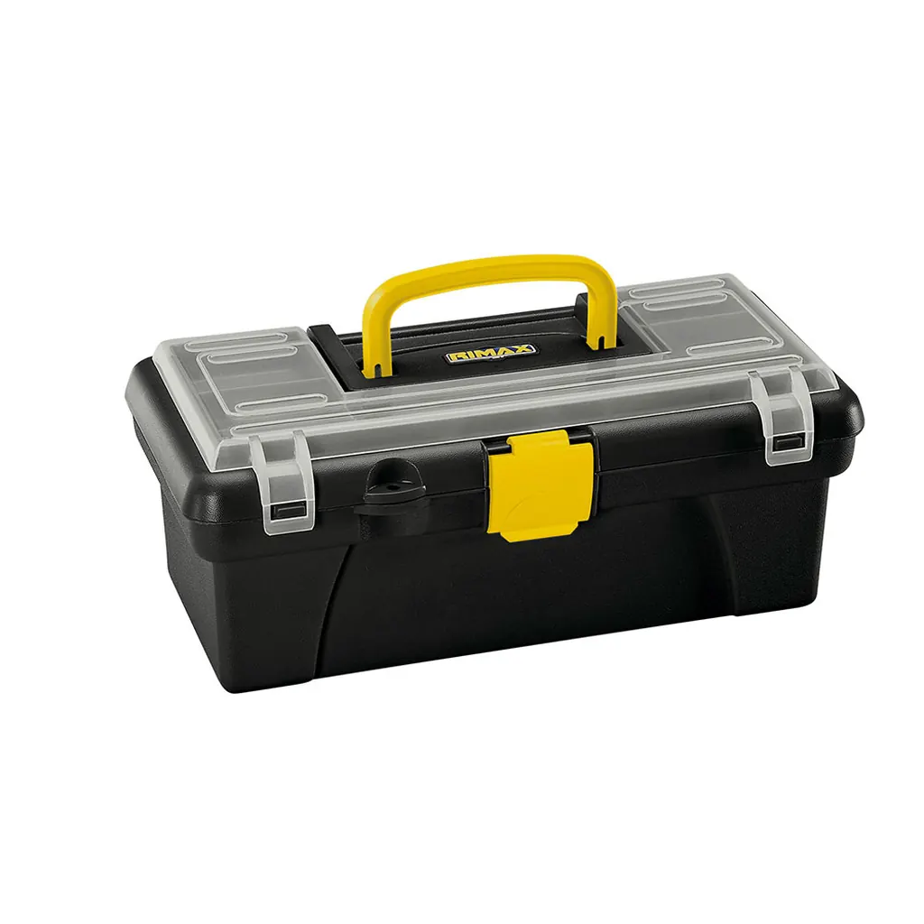 CAJA HERRAMIENTA 12 TAPA PANAL NEGRA RIMAX 4215R (3043)
