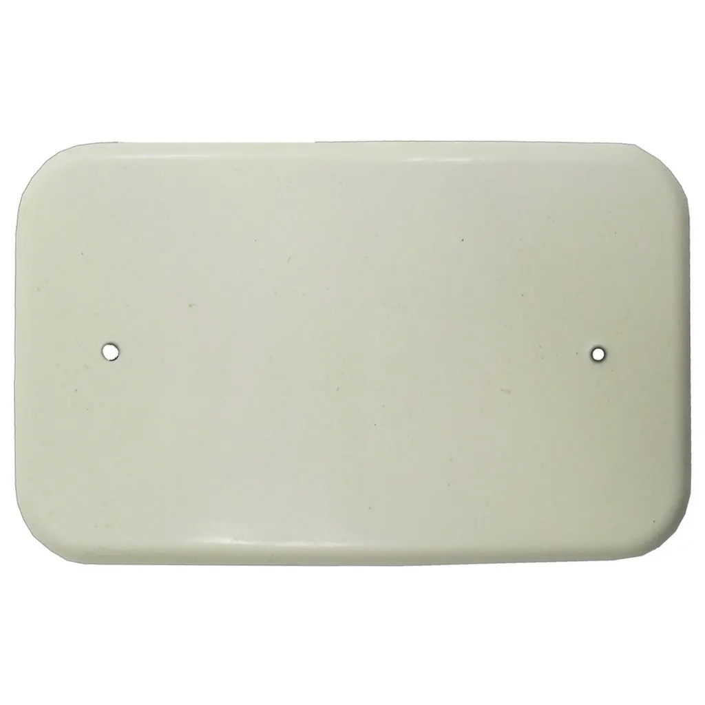 TAPA PLASTICA CIEGA 2X4 BLANCA R/G (RETIE)