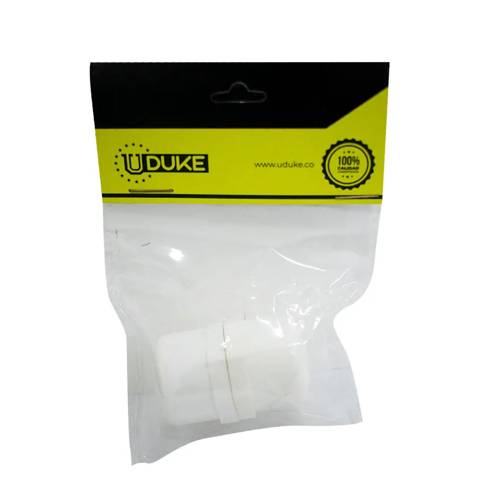 TAPON ROSCA 1/2 PVC PQT X 2 UDUKE