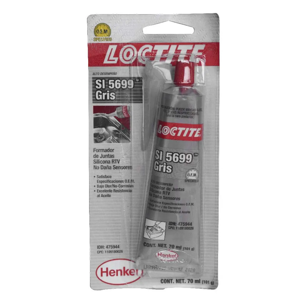 SILICONA LOCTITE 70 GRIS AUTOMOTRIZ (ULTRA GREY) (475944)