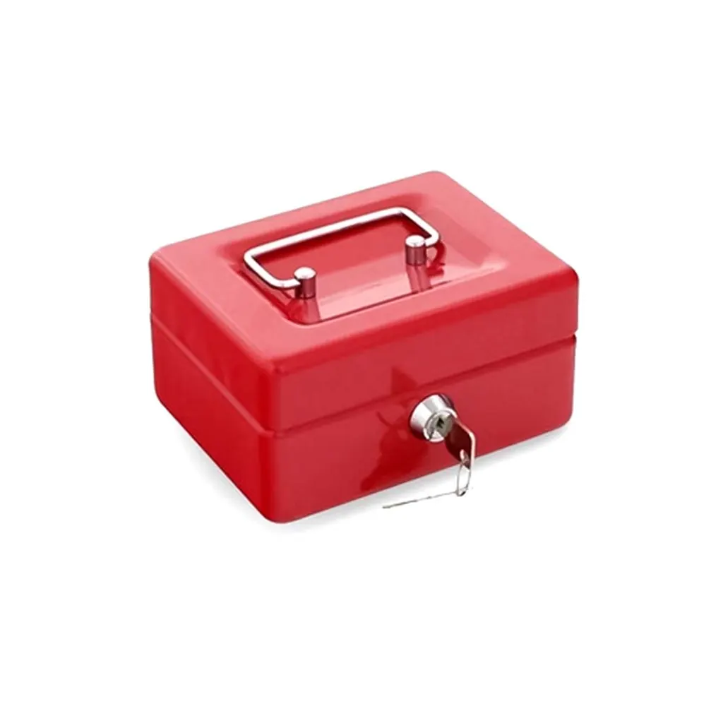 CAJA MENOR METAL TRADICIONAL PEQUENA 200X160X90MM (HT20263)(KCB-605)