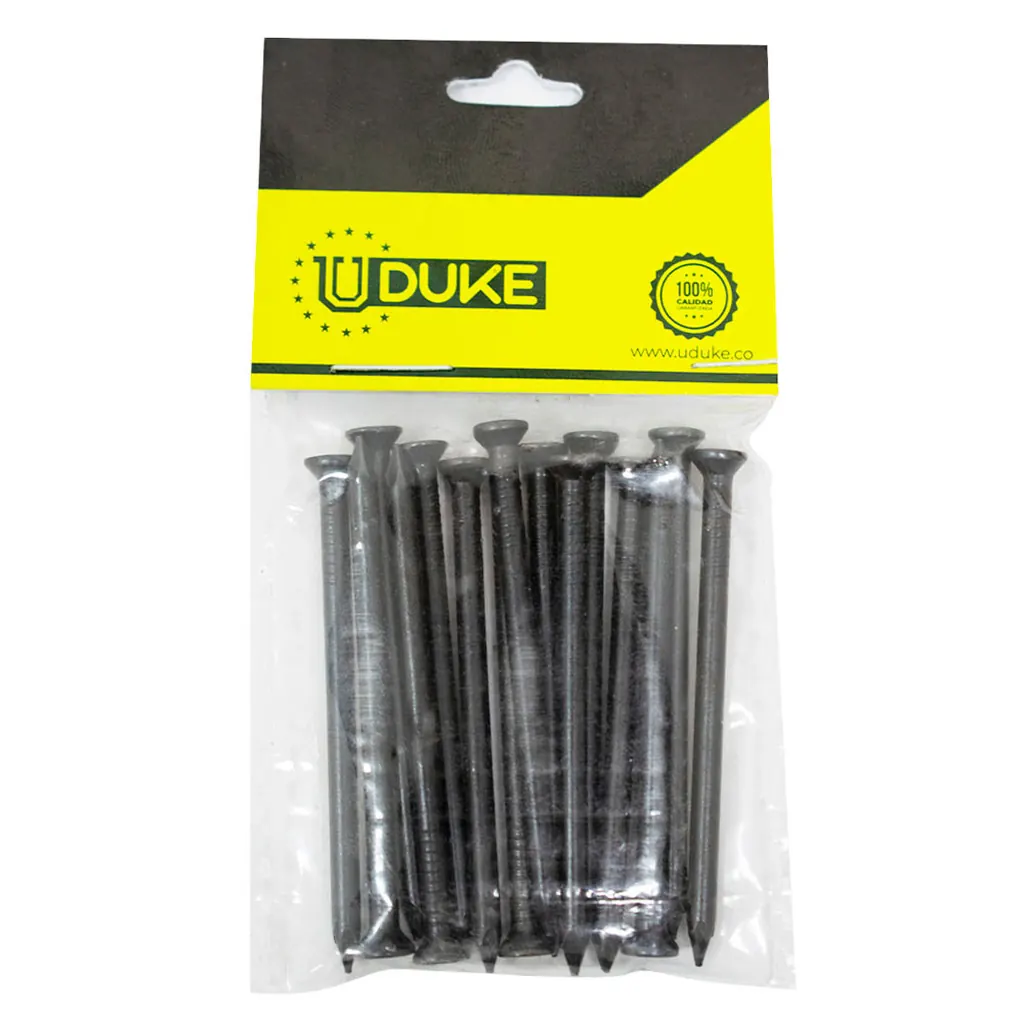 CLAVO ACERO LISO 2" PQT X 15 UDUKE