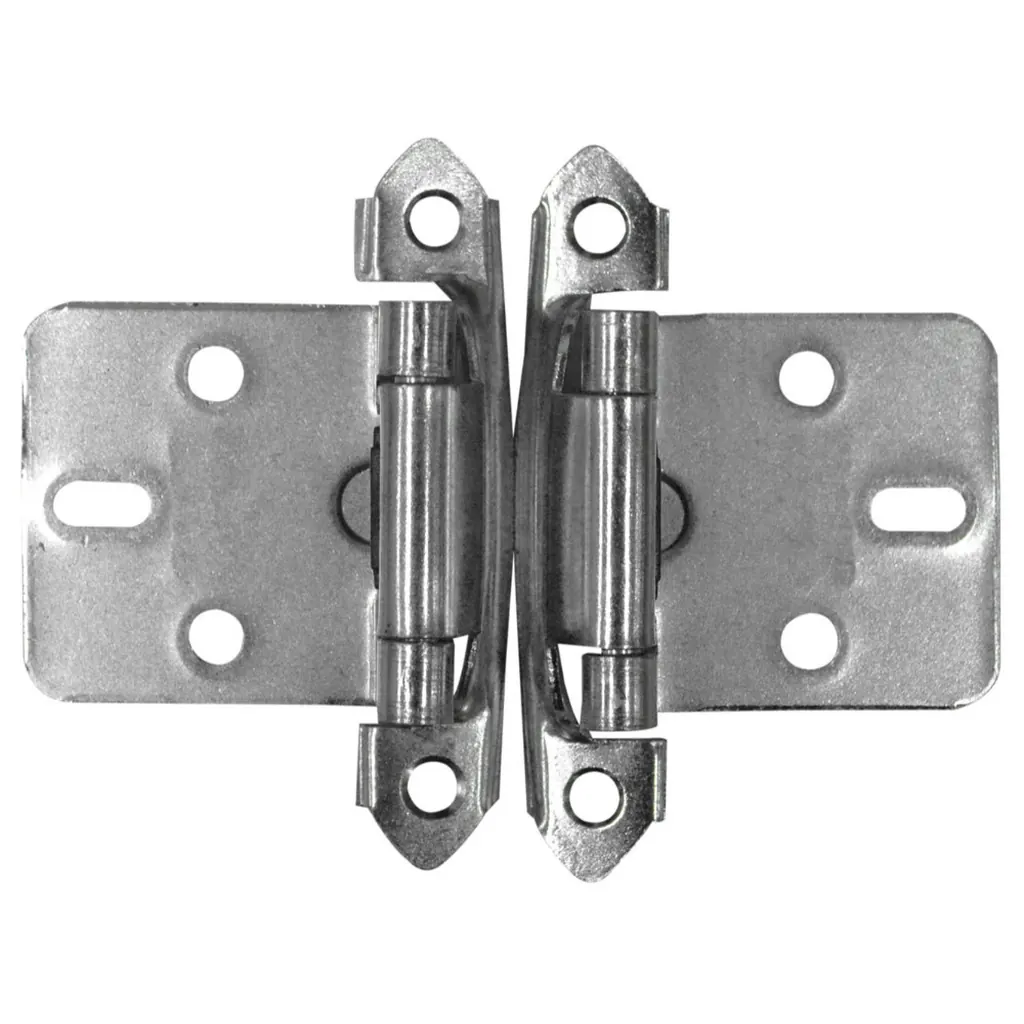 BISAGRA COCINA GOLPE CROMADA C.18 (PAR) INDUMA (T6102-017)(T1104-0010)