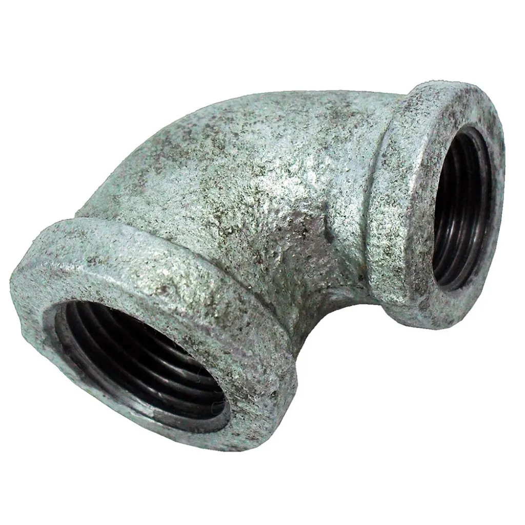 GALVANIZADO CODO 1/2 CON REDUCCION 3/8 (FINO) M.P