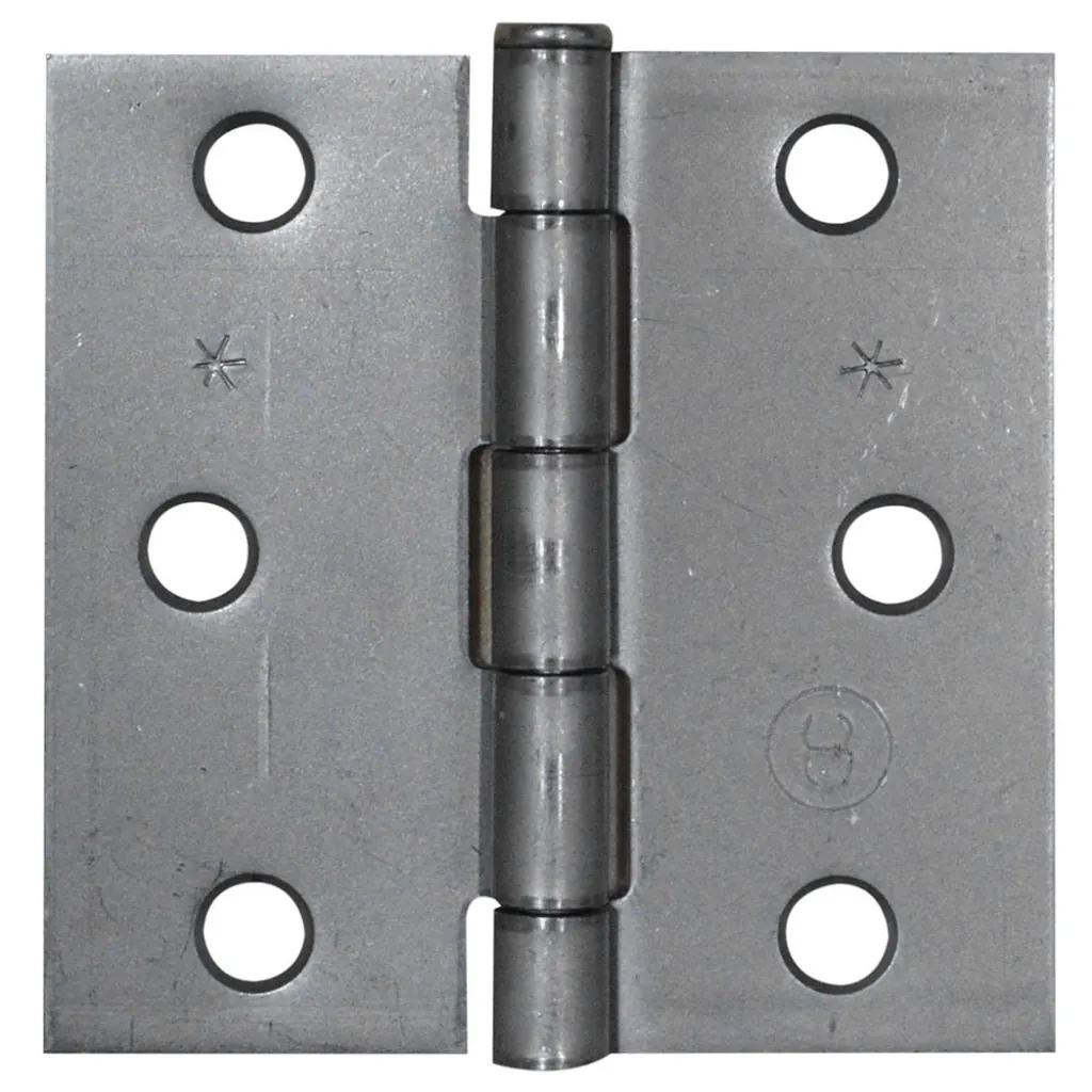 BISAGRA NUDO CABEZA PLANA HIERRO 3X3 X 12 PARES C-16 (PUERTA)(HT)(T1327-009)(T1106-0052)