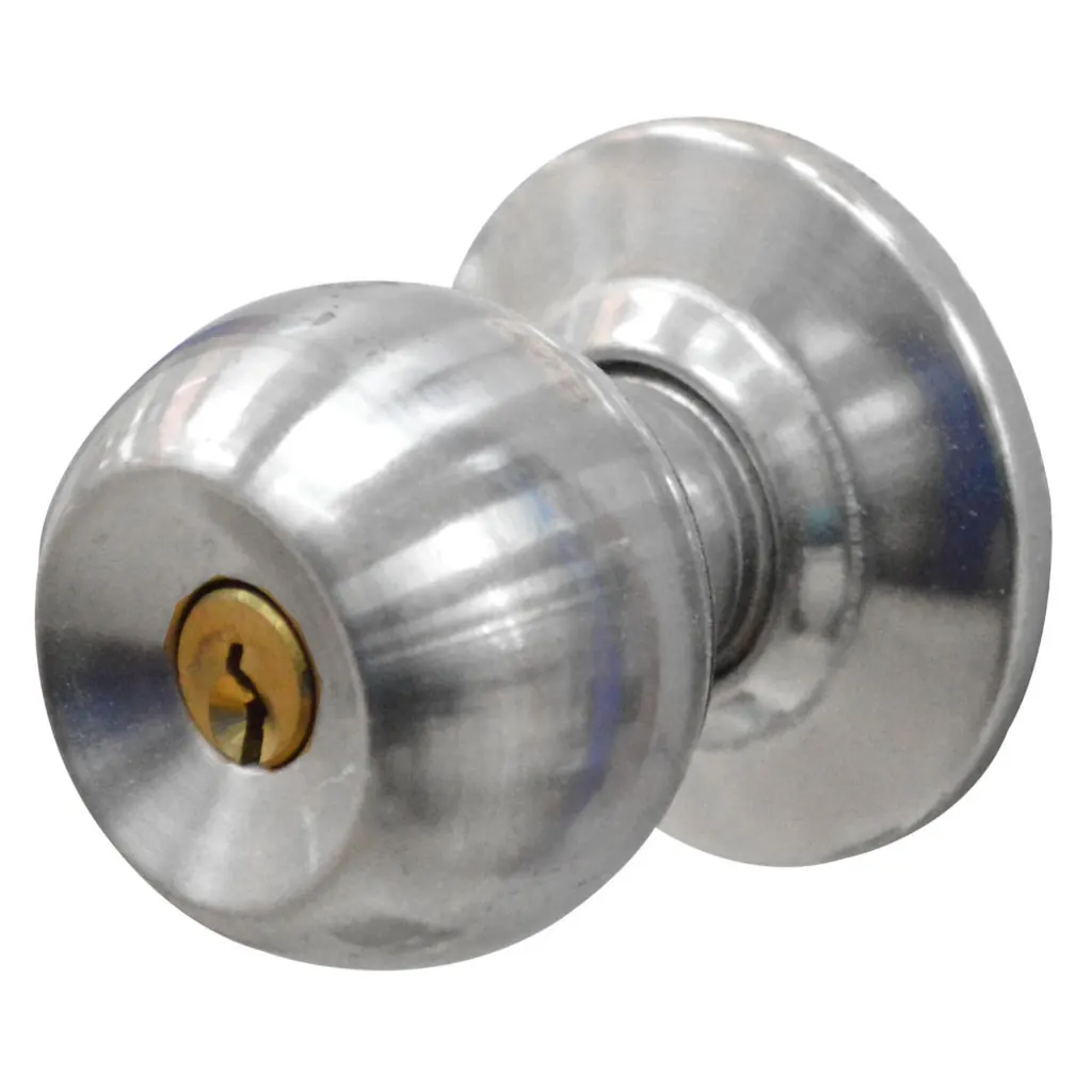 CHAPA BOLA ALCOBA P/METALICO UDUKE ACERO INOX (COLOR SATINADA) (5871-SS) (HT20179)