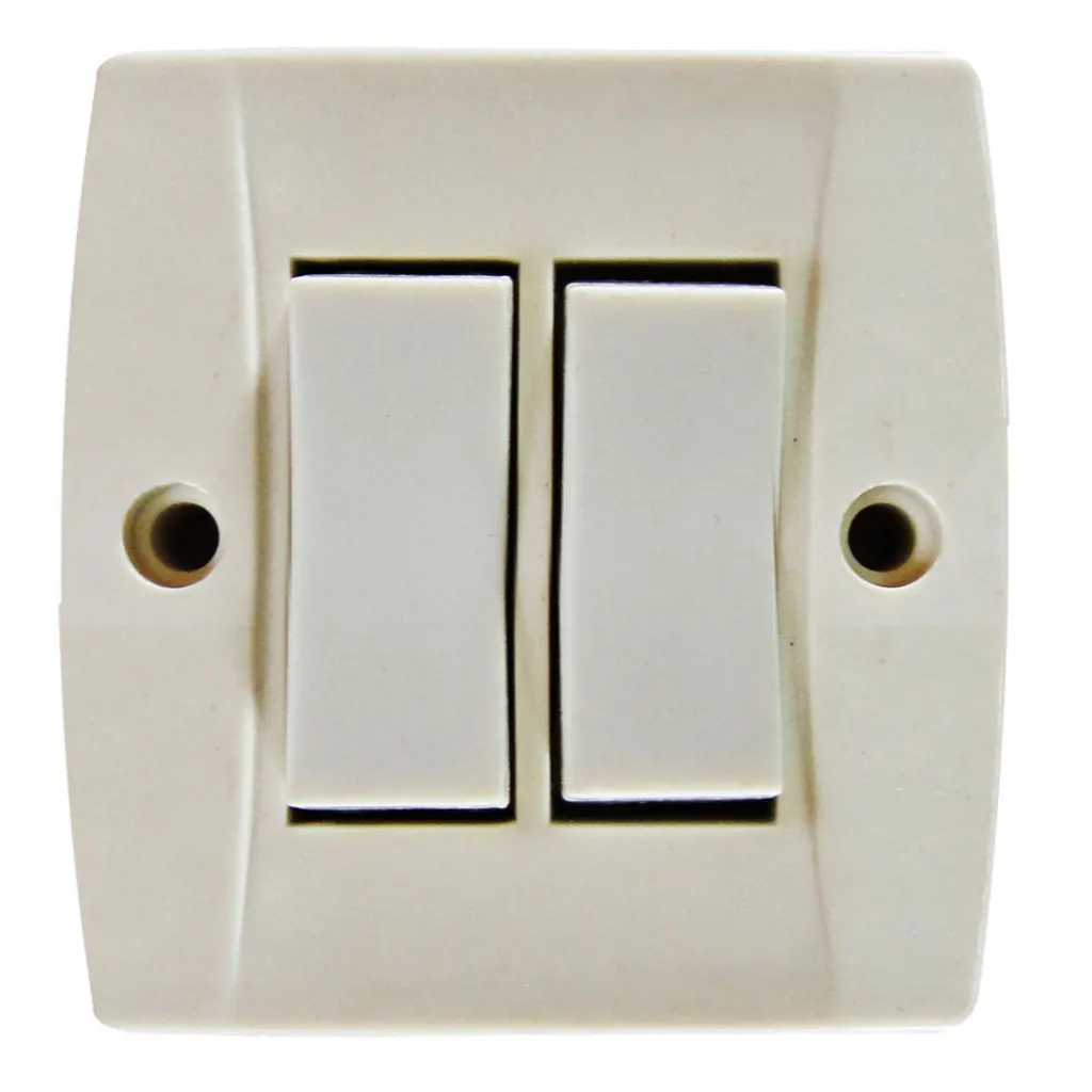 LINEA UDUKE T/AVE S/P BEIGE SWICHE DOBLE (RETIE-FL)(HT30034)