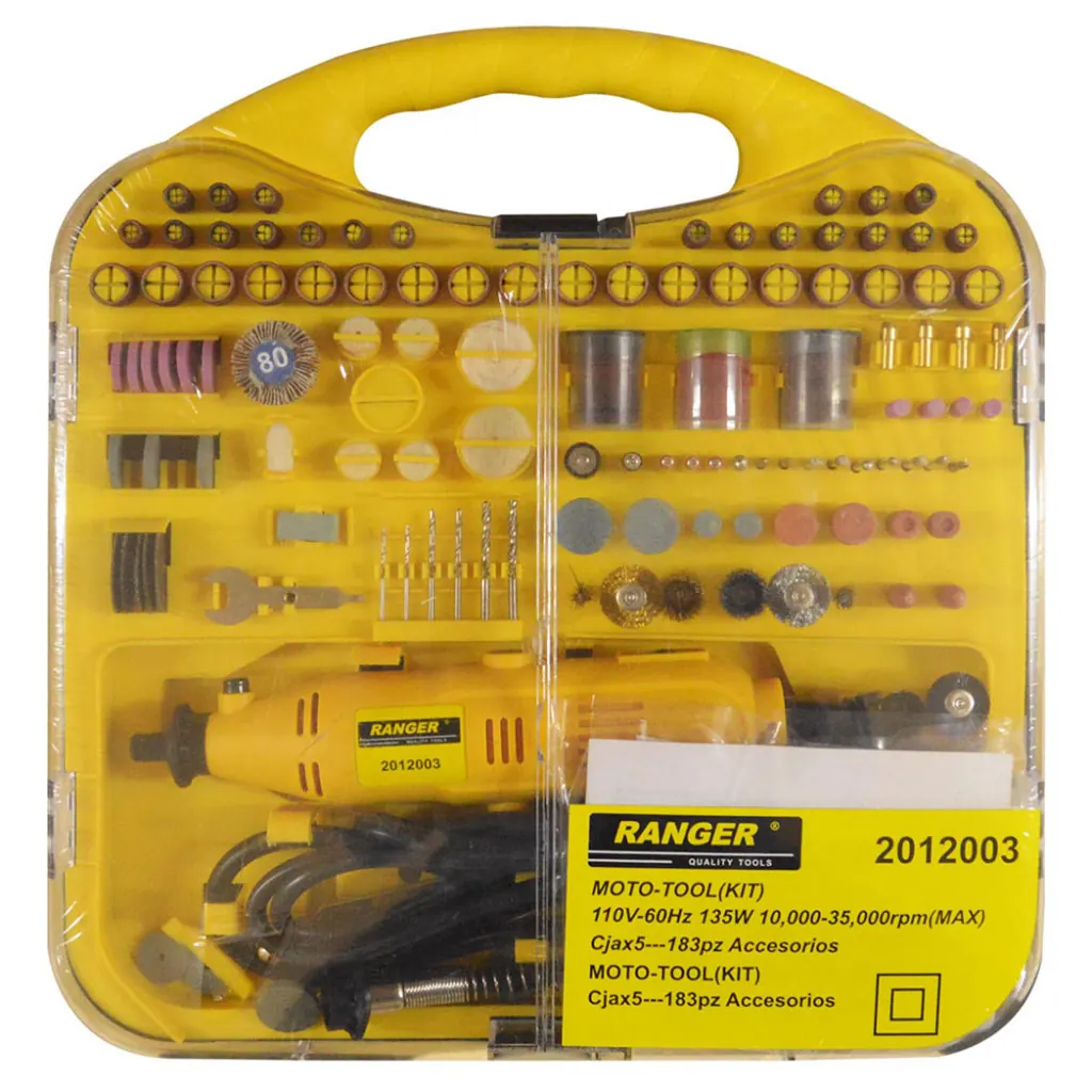 MOTO TOOL RANGER CON GUAYA X183PCS (2012003)