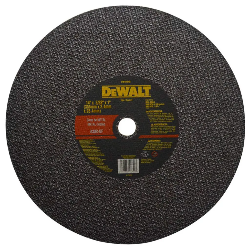 DISCO DEWALT C/M 14 TRONZADORA (14X7/64X1) (DW44640)