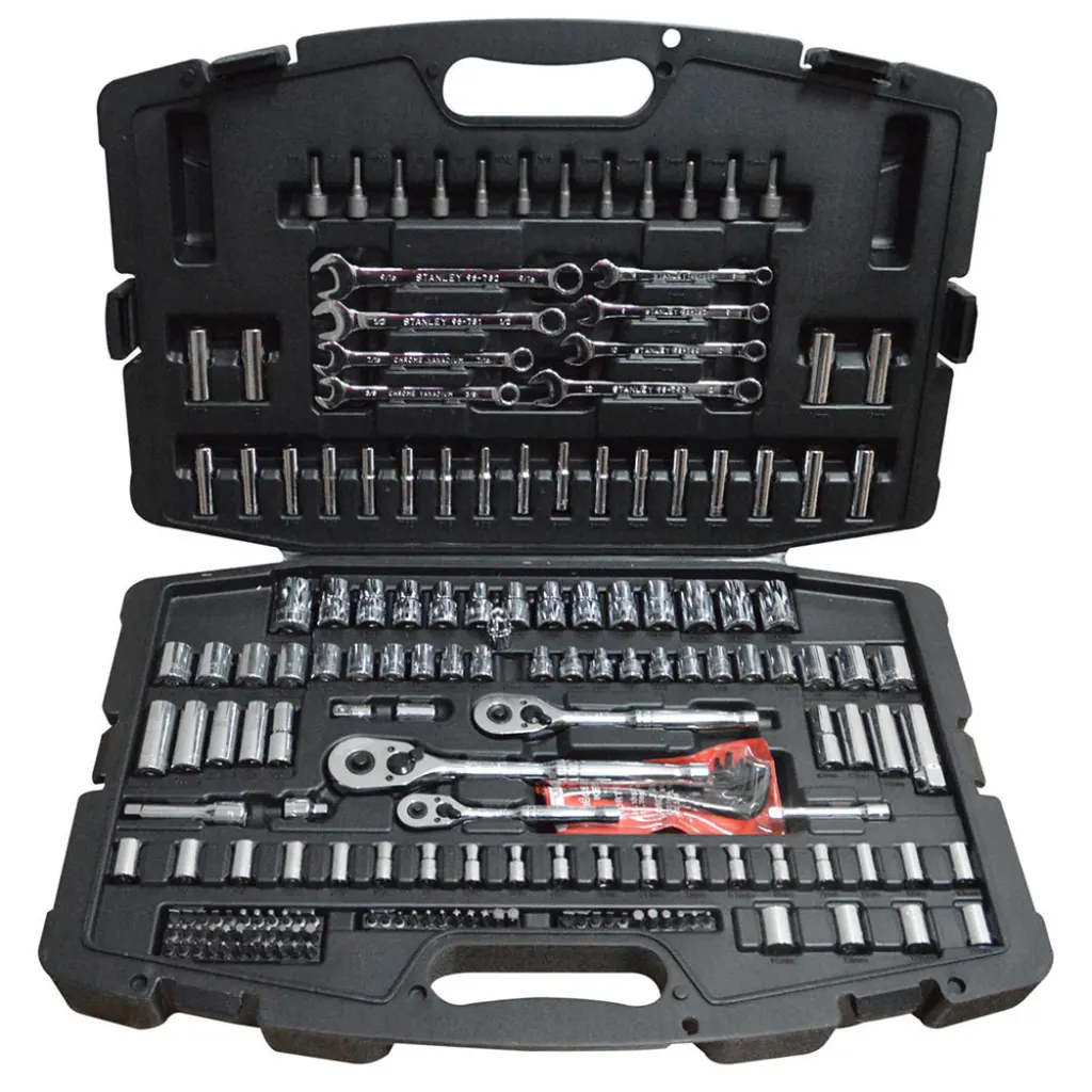 RACHE CON COPAS STANLEY X 201 1/4-3/8-1/2 PROFESIONAL C/V (91-988)