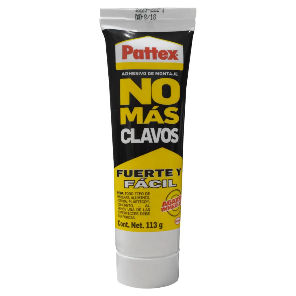PATTEX NO MAS CLAVOS FUERTE Y FACIL HENKEL 150 GMS (1952431)